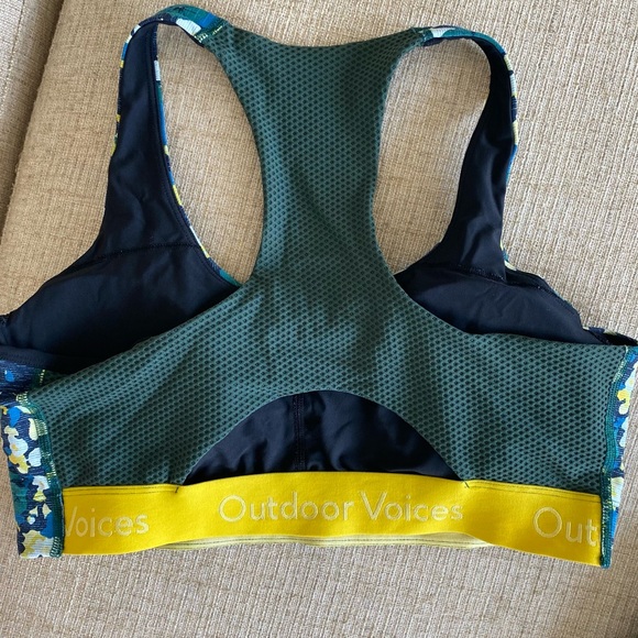 LIMITED EDITION Outdoor Voices Mineral Blooms Sports Bra - Picture 3 of 9